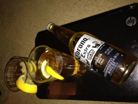 Beer lemon Stock-Fotos