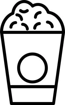 Beer Line Icon Design Stock Illustration