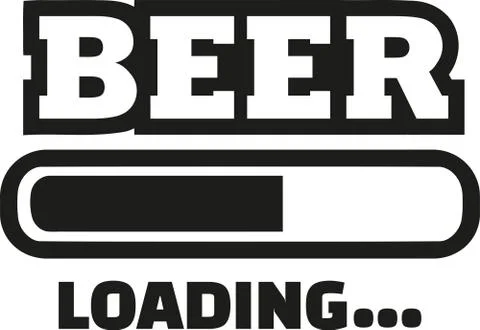 Beer Loading Stock Illustration