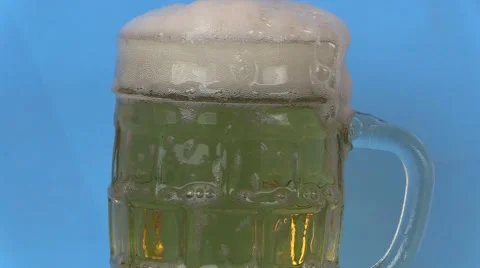 Beer mug Stock Footage