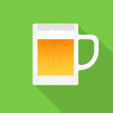 Beer mug icon Stock Illustration