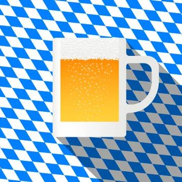 Beer mug icon Stock Illustration