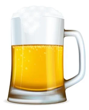 Beer mug Stock Illustration
