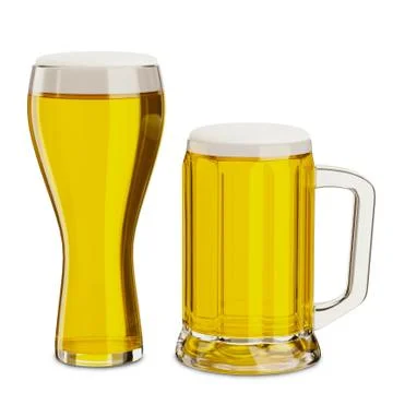 Beer mug. Stock Illustration