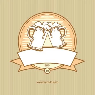 Beer mug Stock-Illustration