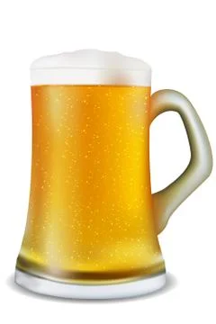 Beer mug Stock Illustration