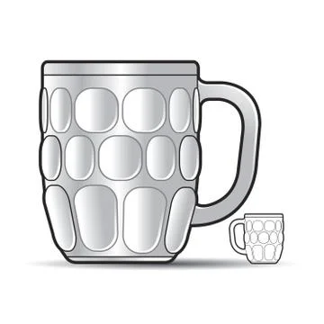 Beer mug Stock Illustration