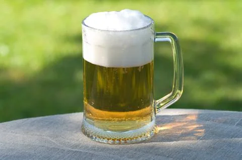 Beer mug. Stock Photos