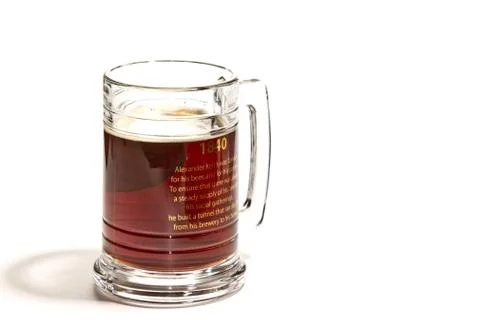 Beer in a mug 写真素材