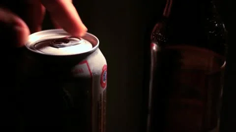 Beer Open Stock Footage 12284746