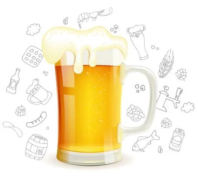 Beer Poster Stock-Illustration