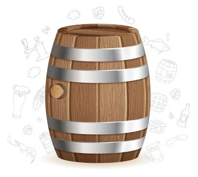 Beer Poster Stock Illustration