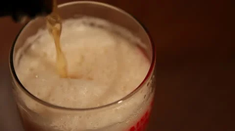 Beer Pour Video stock 22038173