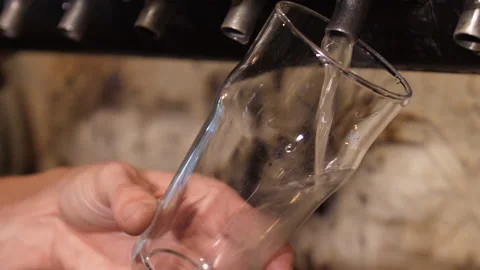 Beer Pour Stock Footage 137321487