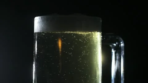 Beer pour overflow 2 Stock Footage 12678001