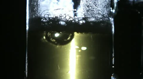 Beer pour slow motion close up Stock Footage 12680198