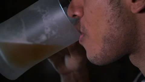 Beer is poured Stock Footage 87367096
