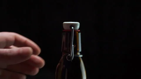 Beer is poured Stock Footage 87367282