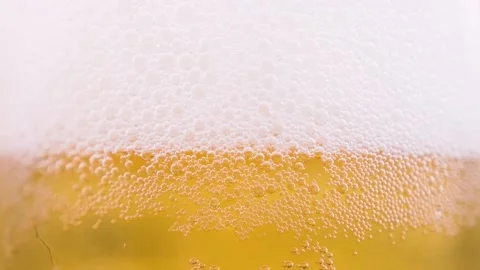 Beer Pouring Close Up Stock Footage 135514375