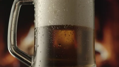 Beer is pouring into glass. Stock Footage 148499026