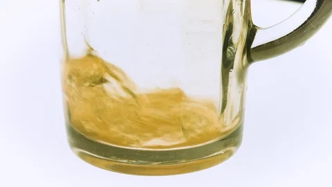 Beer pouring into a mug Stock Footage 103466396