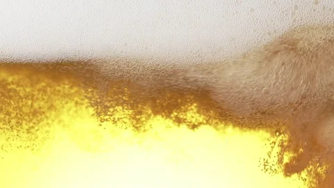 Beer pouring scene close up Stock Footage 274055060