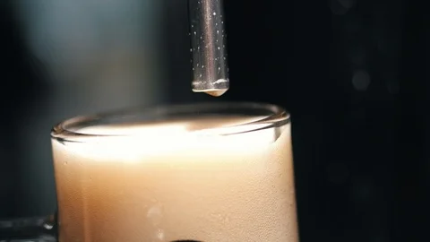 Beer production and brewing process Video stock 95127576
