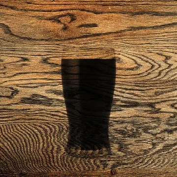Beer scorched on oak. solid oak. wooden background 写真素材