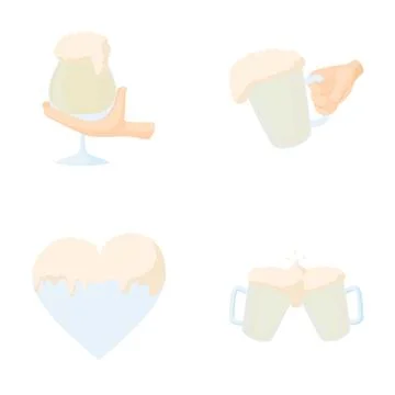 Beer serving and celebration concepts vector illustration Stock Illustration