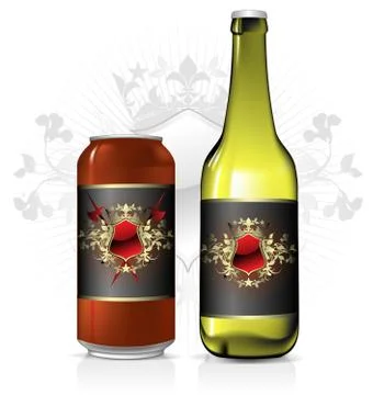 Beer set Stock-Illustration