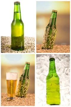Beer set 스톡 사진