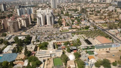 Beer Sheva city center, Israel, 4k Stock Video Pond5