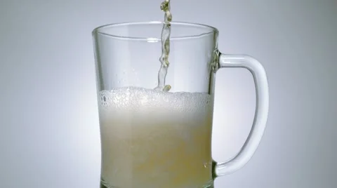 Beer, Slow Motion Stock Footage 9281476