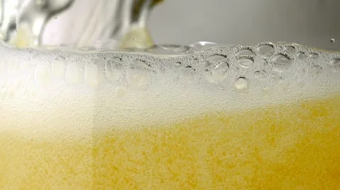 Beer, Slow Motion Stock Footage 9281885