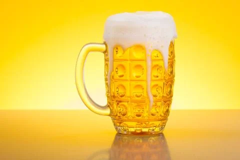 Beer in Stein Stock Photos