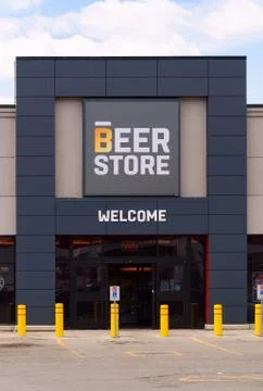 The Beer Store Stock Photos