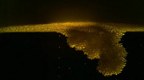 Beer surface, Slow Motion Stock Footage 9281565