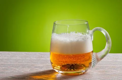 Beer on the table Stock Photos