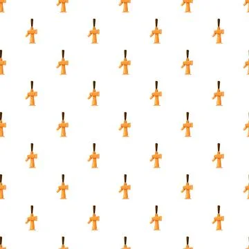 Beer tap handles repeating seamless pattern background Stockillustratie