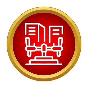 Beer tap tower serving draft beverage icon Stock Illustration