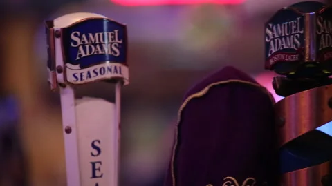 BEER TAPS CLOSEUP Stock Footage 179526995