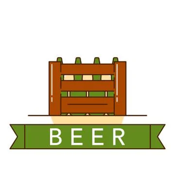 Beer theme illustration Stock Illustration