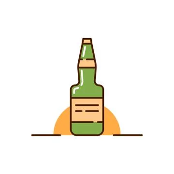 Beer theme illustration Stock Illustration