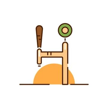 Beer theme illustration Stock Illustration