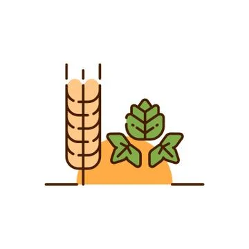 Beer theme illustration Stock Illustration