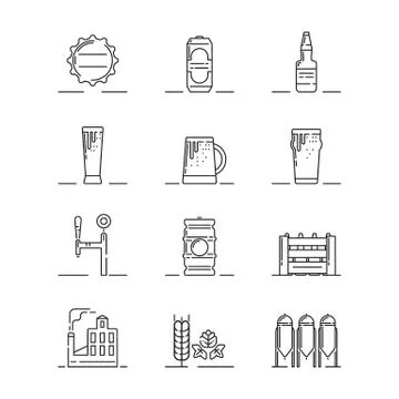 Beer theme illustration Stock Illustration