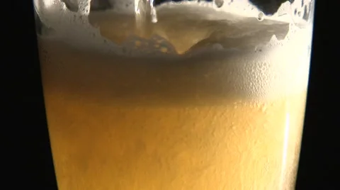 Beer Top Up Stock Footage 47489627