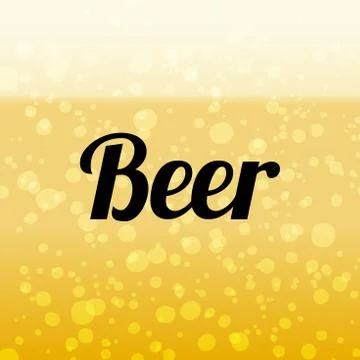 Beer vector background Stock Illustration
