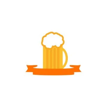 Beer vector design template illustration Stock Illustration