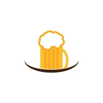 Beer vector design template illustration 스톡 일러스트
